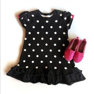 Sweater dress and shoes